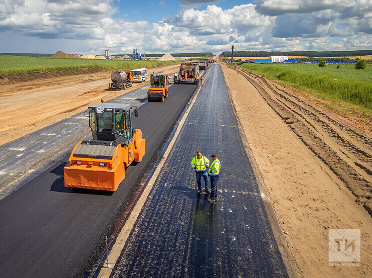 В Татарстане с начала года реконструировано и построено 107 км федеральных дорог