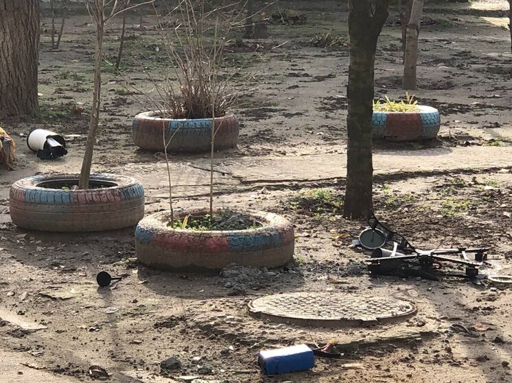 В Каховке сбили вражеский беспилотник