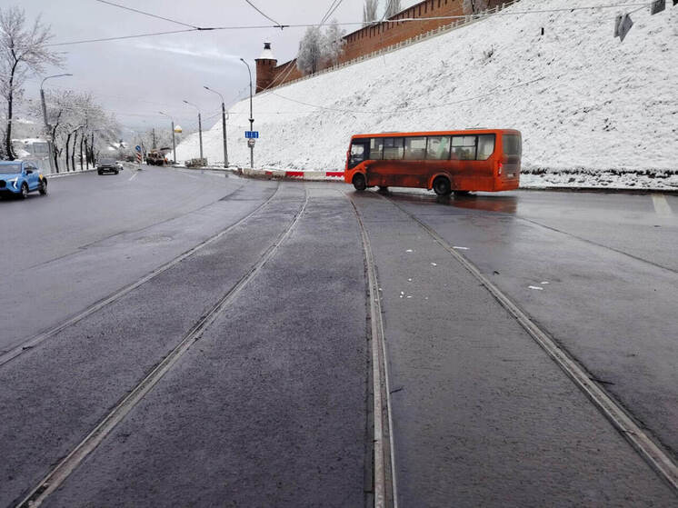 Движение транспорта открыли на трех перекрестках в центре Нижнего