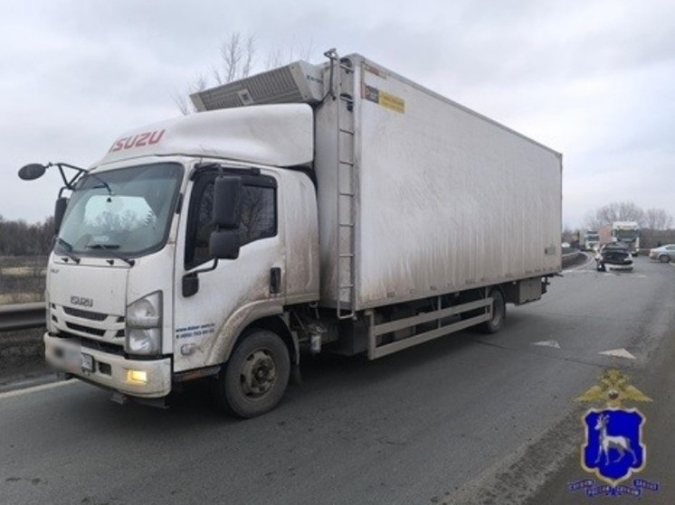 Водитель Volkswagen Polo влетел в грузовик Isuzu в Самарской области 23 ноября