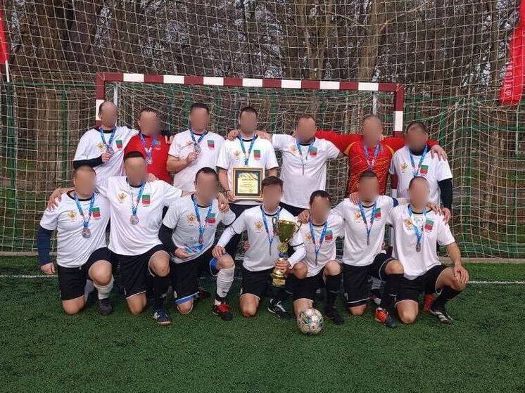 В Запорожской области сотрудники УФСИН заняли 3 место в финале лиги по мини-футболу