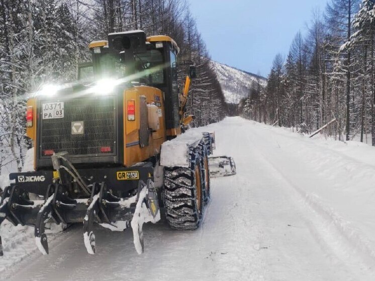 В Бурятии восстановлено движение на трассе Северобайкальск–Таксимо