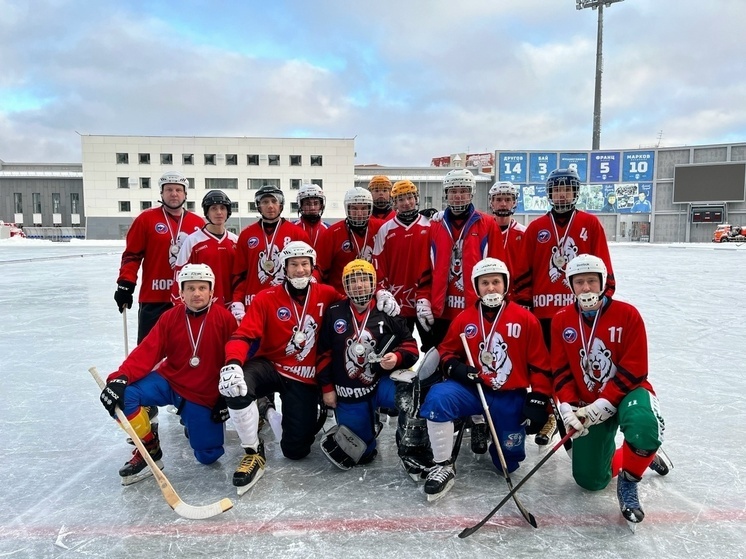Хоккейный клуб «Медведи» из Коряжмы удачно выступил в Сыктывкаре