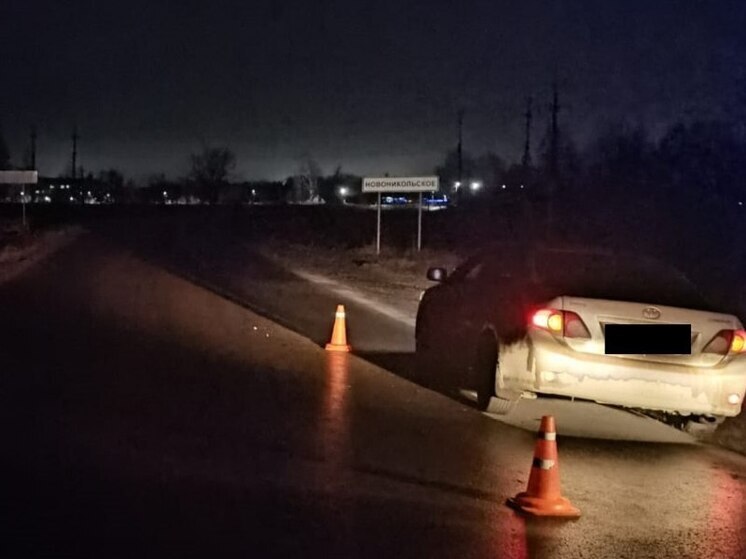 ДТП на мичуринской трассе: велосипедист попал в больницу