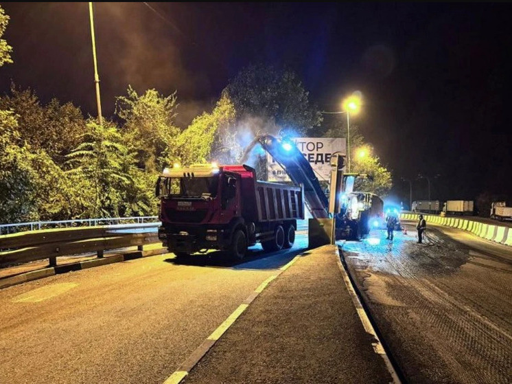 На участке на Мамайском перевале в Сочи планируют завершить дорожные работы до 1 декабря