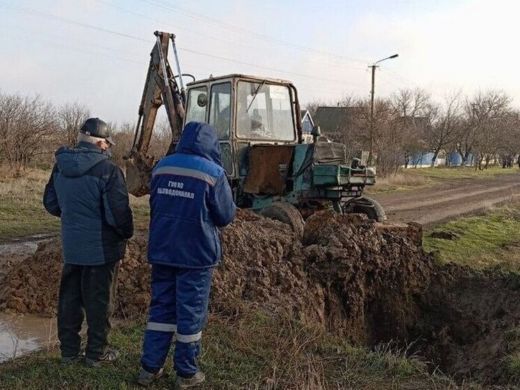 В Скадовске до конца этого года планируют провести замену водопроводных труб