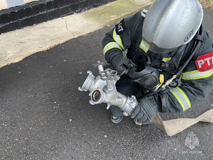 В Орловской области прошли учения МЧС в Доме детского творчества