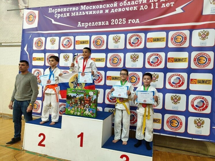 Пущинские дзюдоисты завоевали медали на первенстве области
