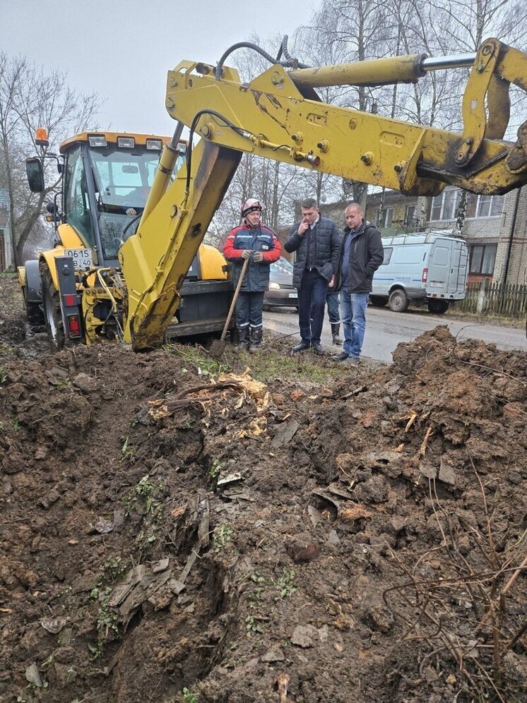 Под Малоярославцем экстренно ремонтируют электросети