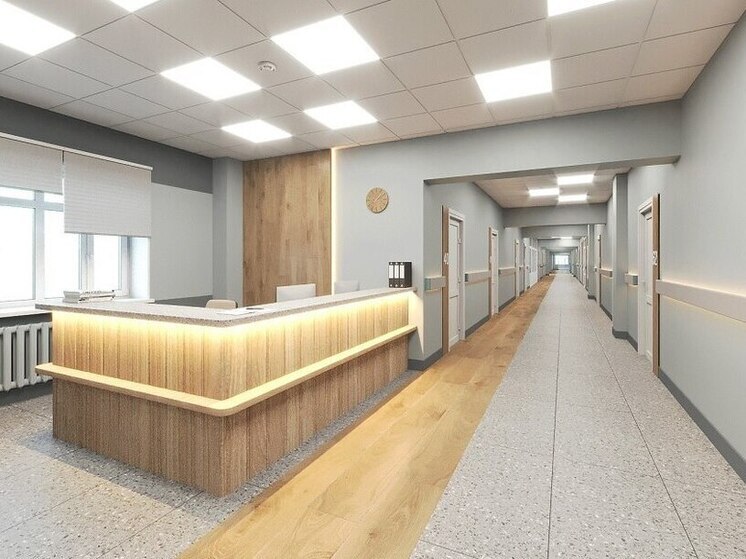 Большой ремонт: в тамбовской больнице им. Луки модернизируют отделение реабилитации