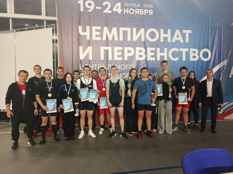 Сила Тамбова: наши пауэрлифтеры триумфально выступили на первенстве ЦФО
