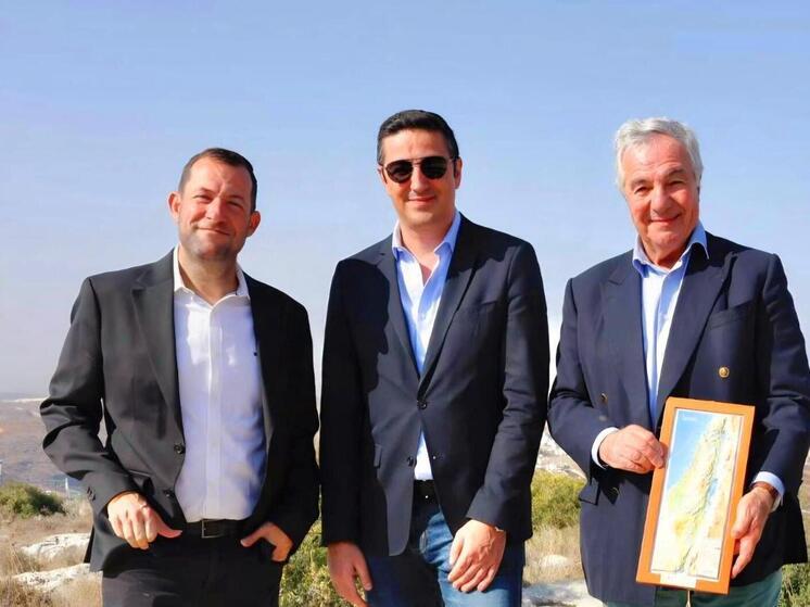 Впервые: принцы Бельгии посетили Самарию и выразили поддержку суверенитету Израиля