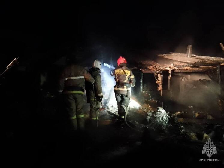 В Бурятии огнеборцы ликвидировали три пожара