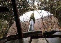 Танковый экипаж отдельной гвардейской мотострелковой бригады (горной) группировки «Центр» на днях разметал опорный пункт ВСУ на Красноармейском направлении