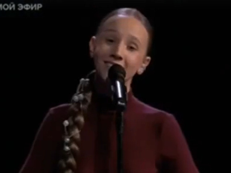 Милана Крохина из Владимира стала финалисткой проекта «Голос.Дети»