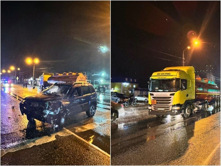 На Алтае пьяный водитель «Лады» выехал на встречку и врезался в большегруз