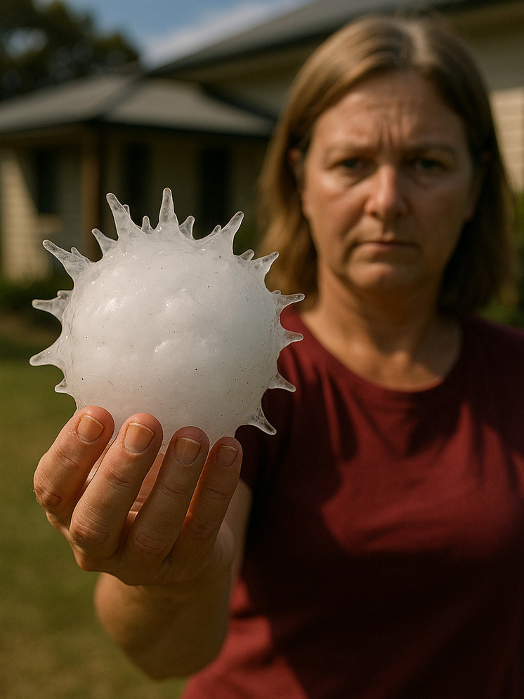 Раскрыты последствия грозы с гигантским градом на юго-востоке Австралии