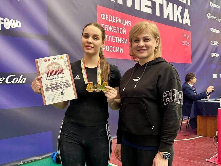 Тяжелоатлетка из Ноябрьска завоевала победу всероссийского турнира