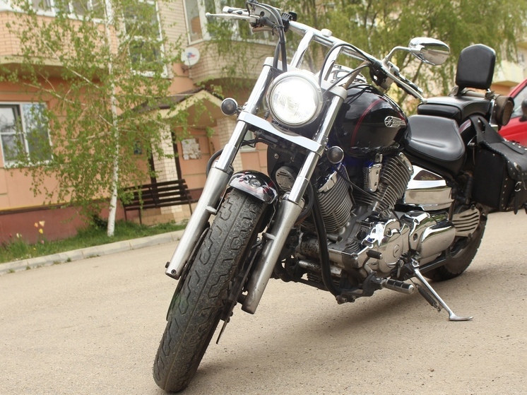 В Рязанской области за пьяную езду у мужчины конфисковали мотоцикл