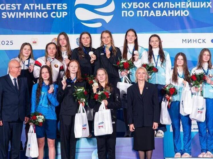 Калужские пловцы привезли целый набор медалей из Минска