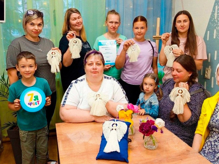 Многодетная липчанка открыла творческую мастерскую в память о сыне