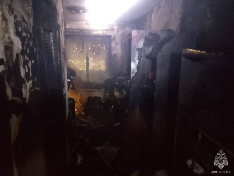 В Тосно эвакуировали 8 человек из-за пожара в пятиэтажке