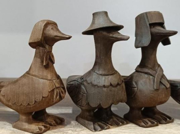 В Тюмени создают деревянных гусей‑богатырей: необычное хобби местного мастера