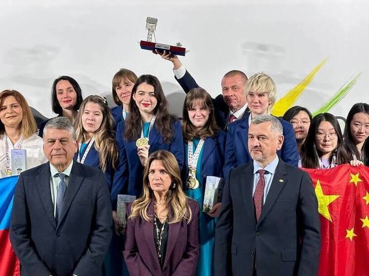 Югорская шахматистка Ольга Гиря — чемпионка мира в составе сборной России