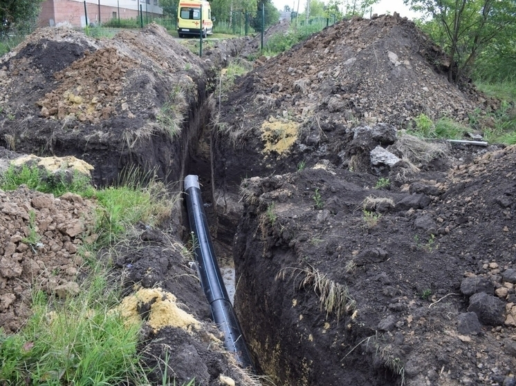 В Борисовке отремонтировали участок магистрального водовода