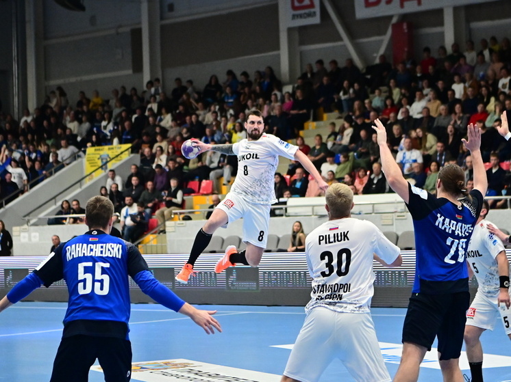 Гандболисты «Виктора» в Буденновске лишь в концовке «дожали» белорусов