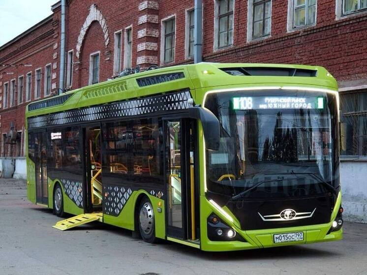 По омским улицам будет ездить новы электробус «Генерал»
