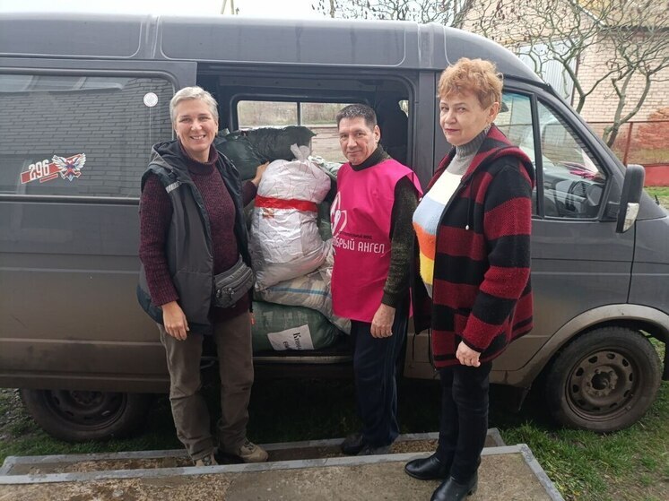 Благотворительный фонд «Добрый Ангел» оказал гуманитарную поддержку жителям Балковской группы сёл