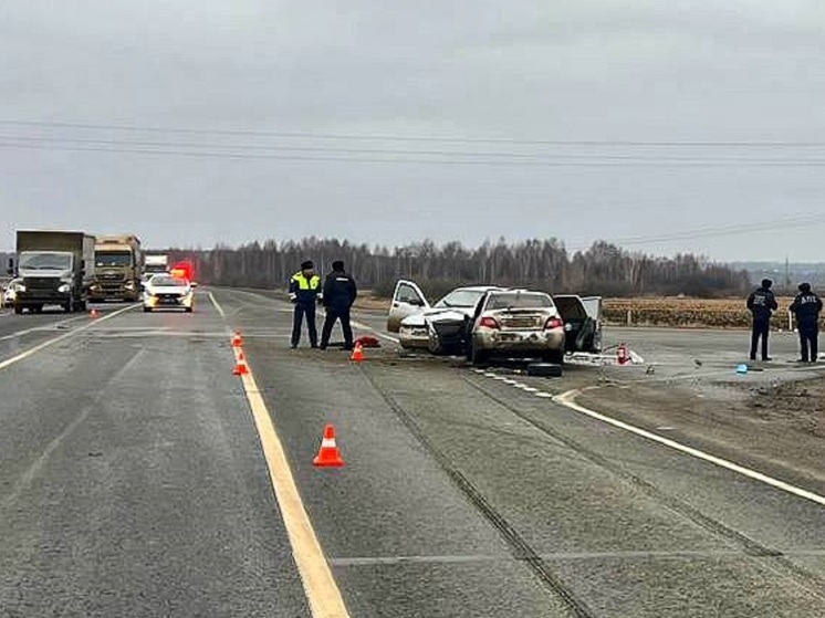 Два человека погибли в массовом ДТП возле Каменска-Уральского