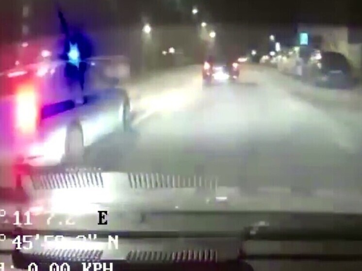 В Курске во время погони сотрудники ГАИ задержали пьяного водителя