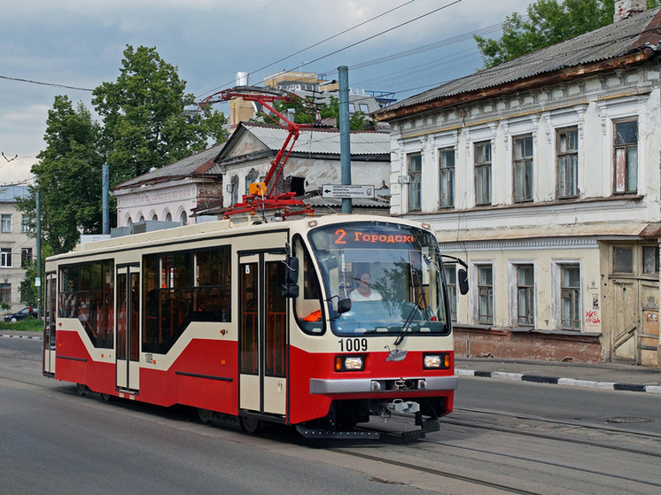 В Нижнем сократят движение трамваев №2 и №21 из-за ремонта путей