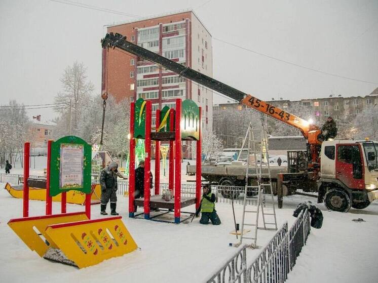 Мурманские дети смогут кататься с 11 новых горок этой зимой