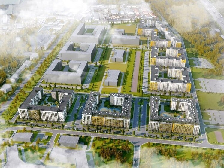 На месте старого полевого аэродрома в Янино построят жилой квартал