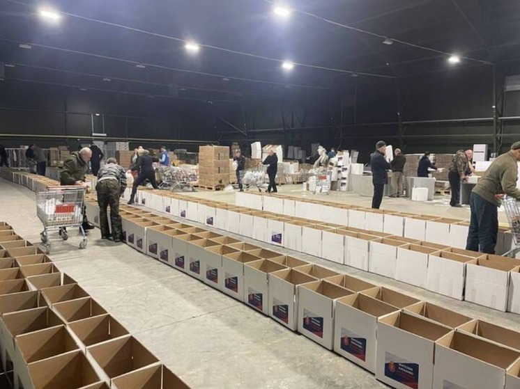 Сто пятьдесят тонн гуманитарной помощи готовит Тульская область для жителей Курахово