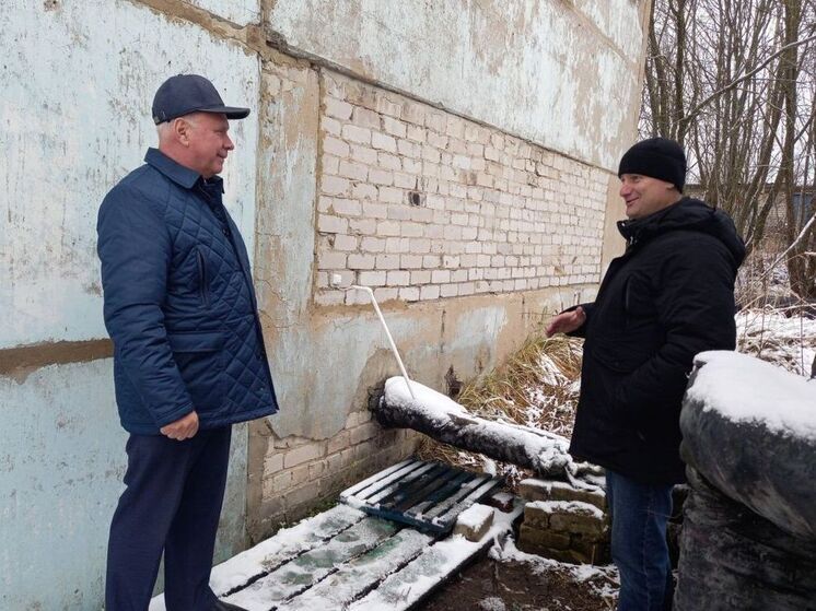 В поселке Василево Костромского района появился источник с чистой водой