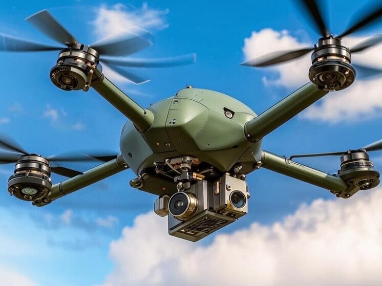 Одинокий БПЛА рухнул в Воронежской области