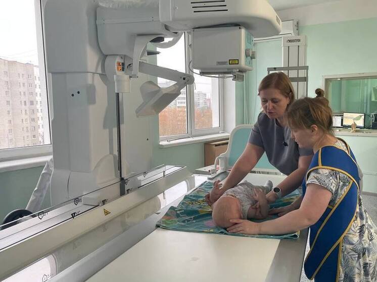 Новый рентген-комплекс в тульской детской больнице выполнил 1600 исследований