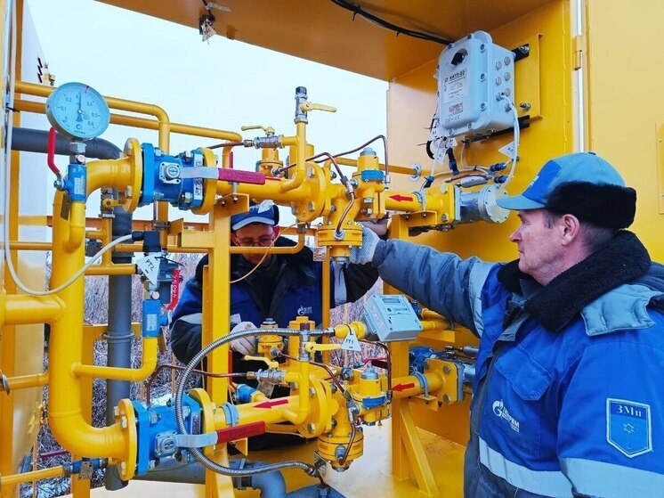 В деревне Катайск Сладковского района появился природный газ