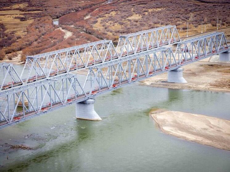 Капремонт железнодорожного моста через реку Онон завершился на ЗабЖД