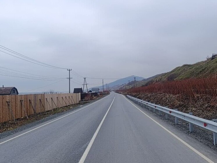 На Сахалине открыли отремонтированный участок трассы между Зырянским и Люблино