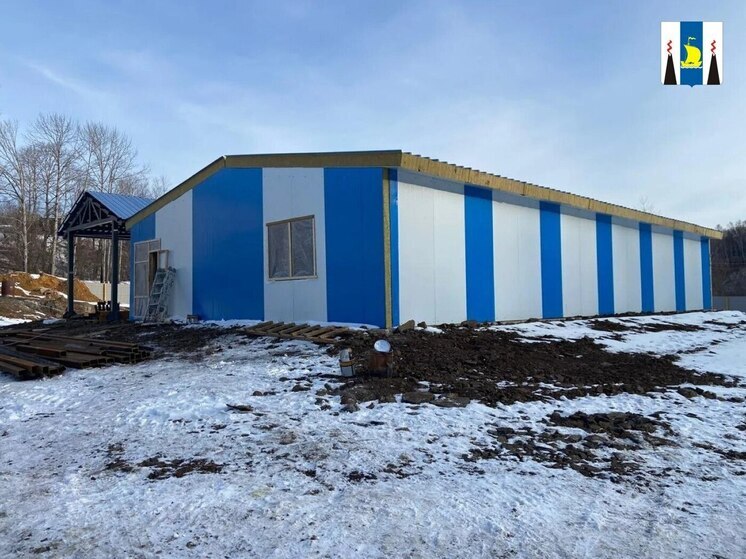 В сахалинском посёлке Вахрушев строят современные очистные сооружения