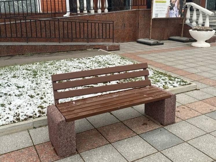 Йошкаролинцы уже разукрасили и поломали новые уличные скамьи