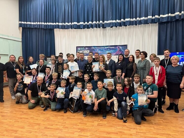 В Северодвинске впервые провели гонку дронов