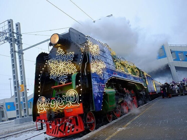 Киров ждет новогоднее чудо: поезд Деда Мороза прибудет 26 декабря