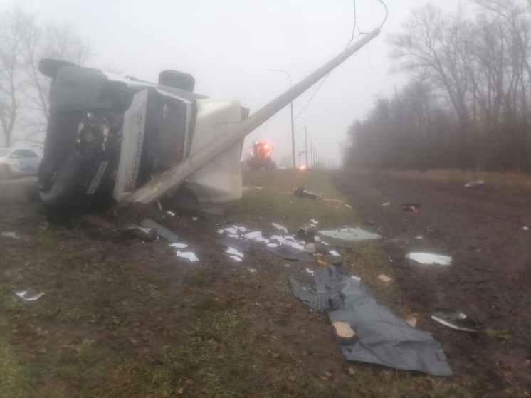 В Курском районе 26 ноября погиб водитель «Газели»