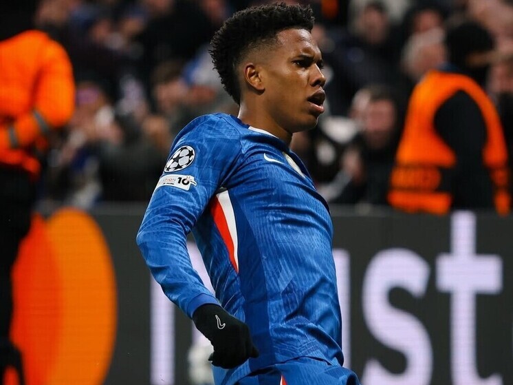 Игрок «Челси» Эстевао повторил бомбардирское достижение Мбаппе и Холанда в ЛЧ